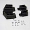 Bauer Ladder Boot Shoe Kit for Bauer Series 351 and 368 Fiberglass Stepladders 07336 - alternate 1